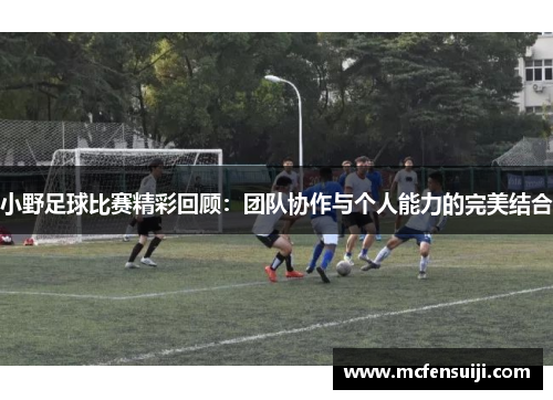 小野足球比赛精彩回顾：团队协作与个人能力的完美结合